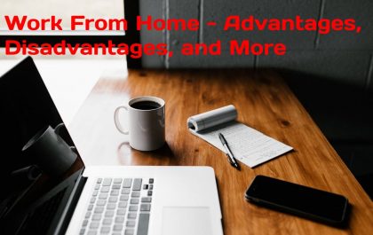 Work From Home - Advantages, Disadvantages, and More